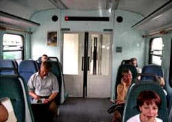Реклама в поездах Аэро-Экспресс
