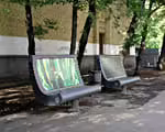 Рекламные лавочки