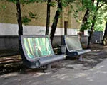 Рекламные лавочки